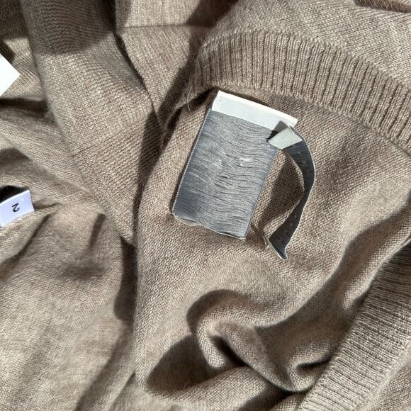 Lauren Manoogian Pleat Shift Dress Aspen Sz 2 Medium NWT Alpaca Wool $625 Taupe - Picture 14 of 16